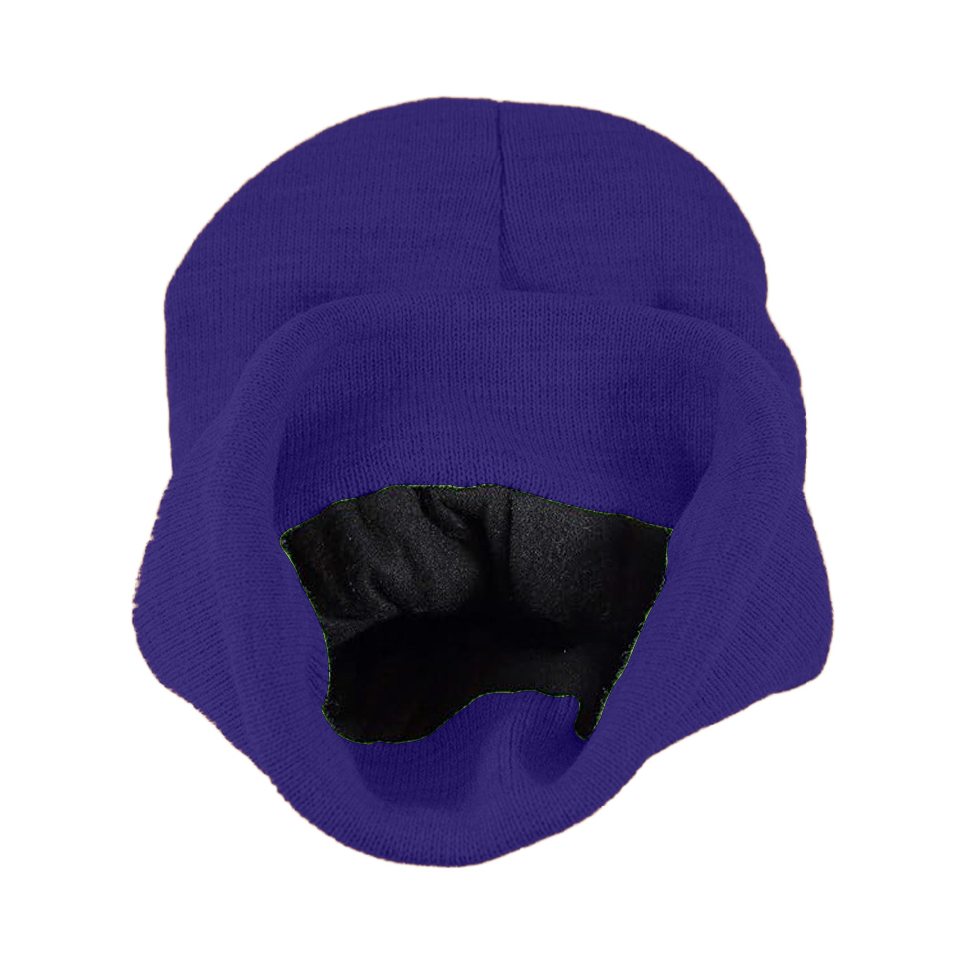 Navy Blue - Side - Yoko Unisex Hi-Vis Thermal 3M Thinsulate Winter Hat