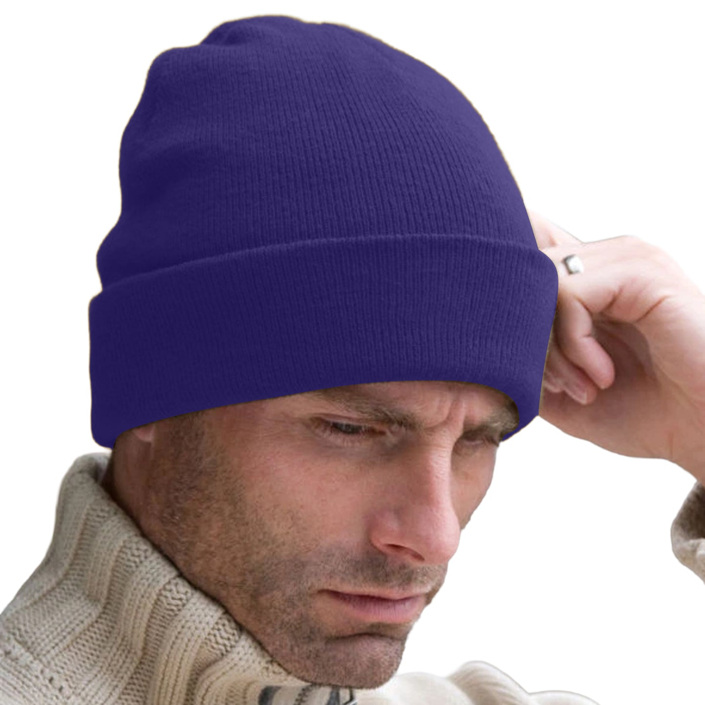 Navy Blue - Lifestyle - Yoko Unisex Hi-Vis Thermal 3M Thinsulate Winter Hat