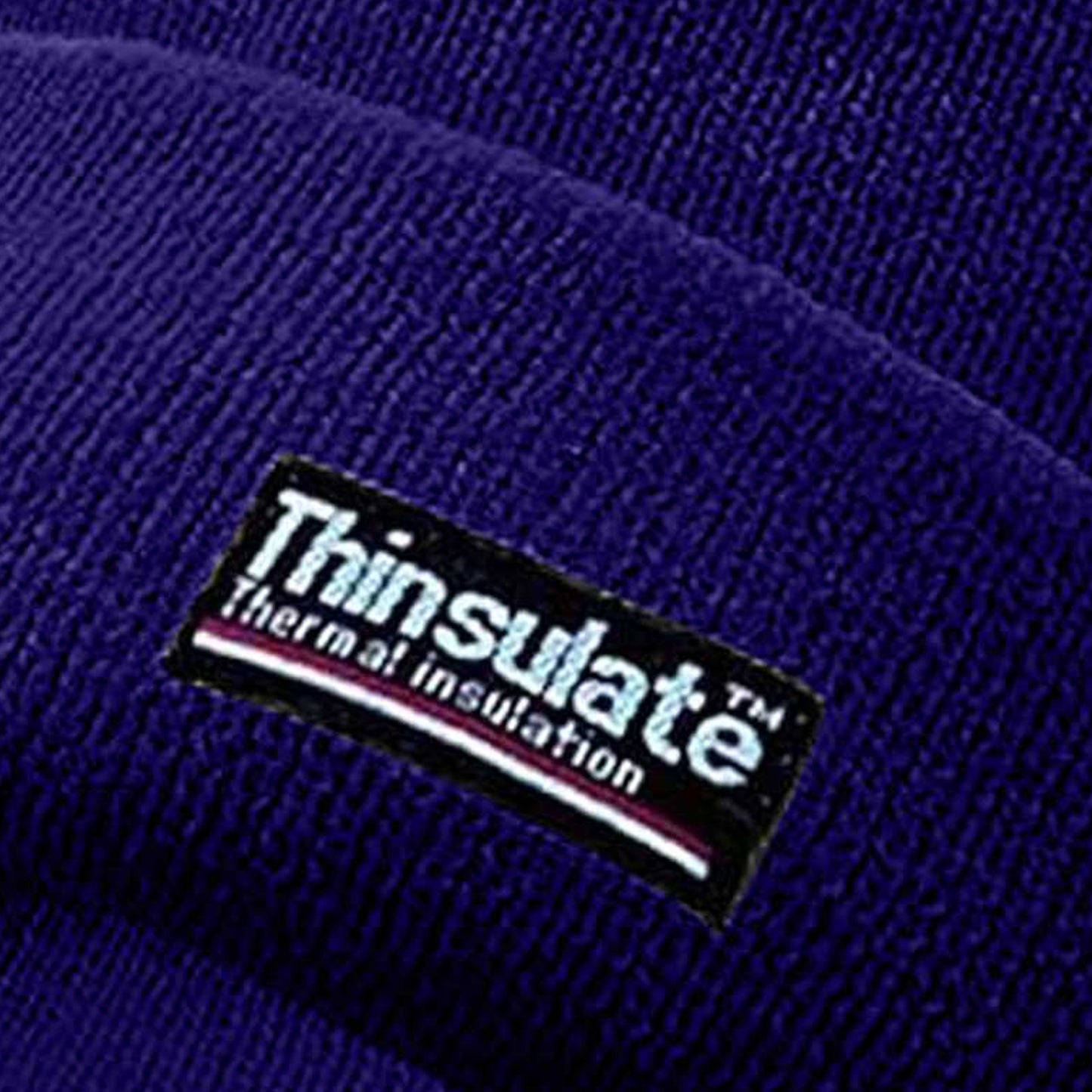 Navy Blue - Pack Shot - Yoko Unisex Hi-Vis Thermal 3M Thinsulate Winter Hat