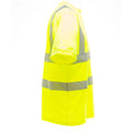 Hi-Vis Yellow - Side - Yoko Ladies-Womens Hi-Vis Short Sleeve T-Shirt