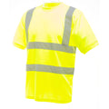 Hi-Vis Yellow - Lifestyle - Yoko Ladies-Womens Hi-Vis Short Sleeve T-Shirt