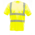 Hi-Vis Yellow - Front - Yoko Ladies-Womens Hi-Vis Short Sleeve T-Shirt