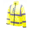 Hi-Vis Yellow - Lifestyle - Yoko Mens Hi-Vis Sofshell Jacket