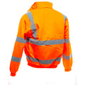 Hi Vis Orange - Pack Shot - Yoko Mens Hi-Vis Bomber Jacket