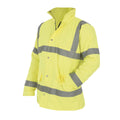 Hi-Vis Yellow - Front - Yoko Mens Hi-Vis Road Safety Jacket