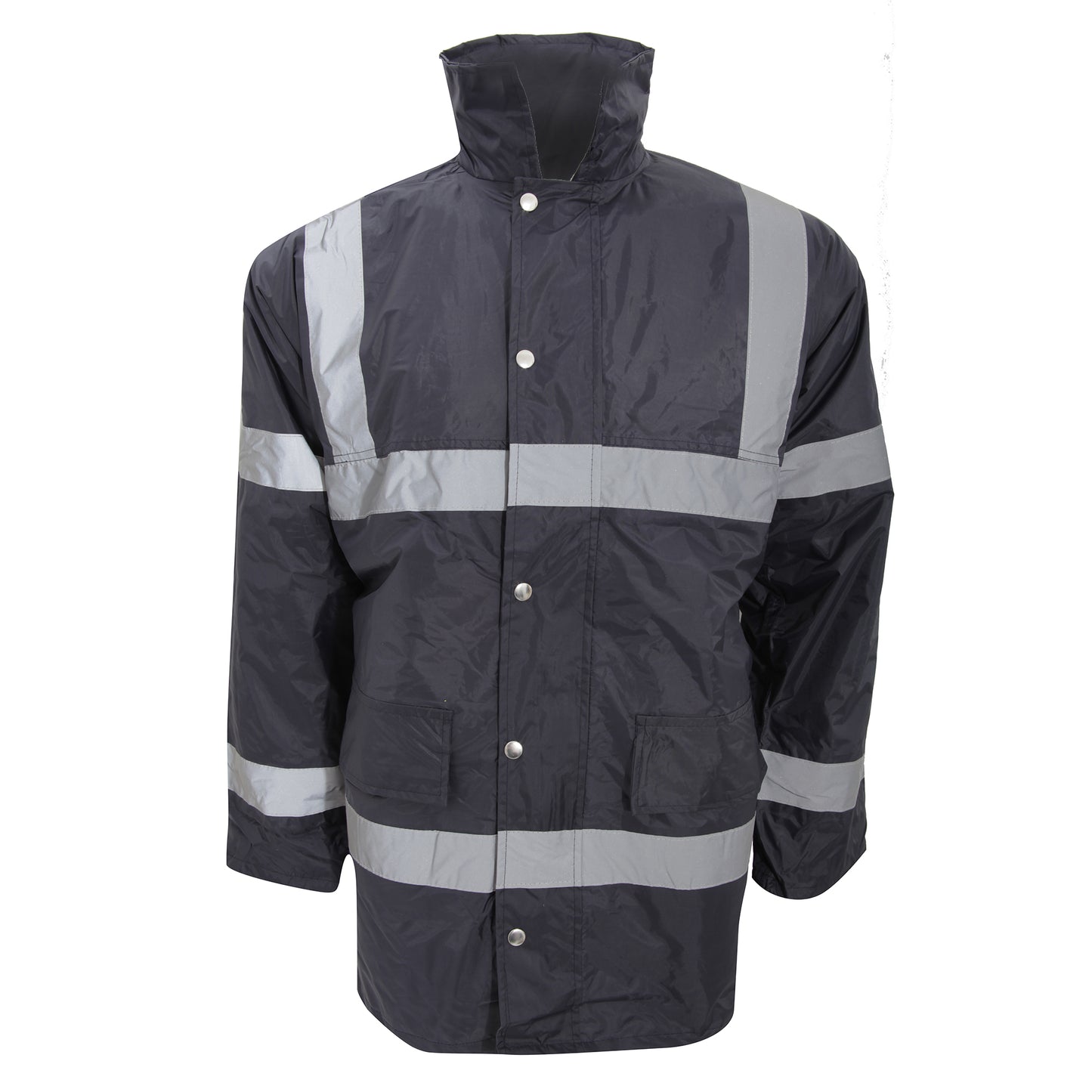 Black - Front - Yoko Mens Workwear Security Jacket