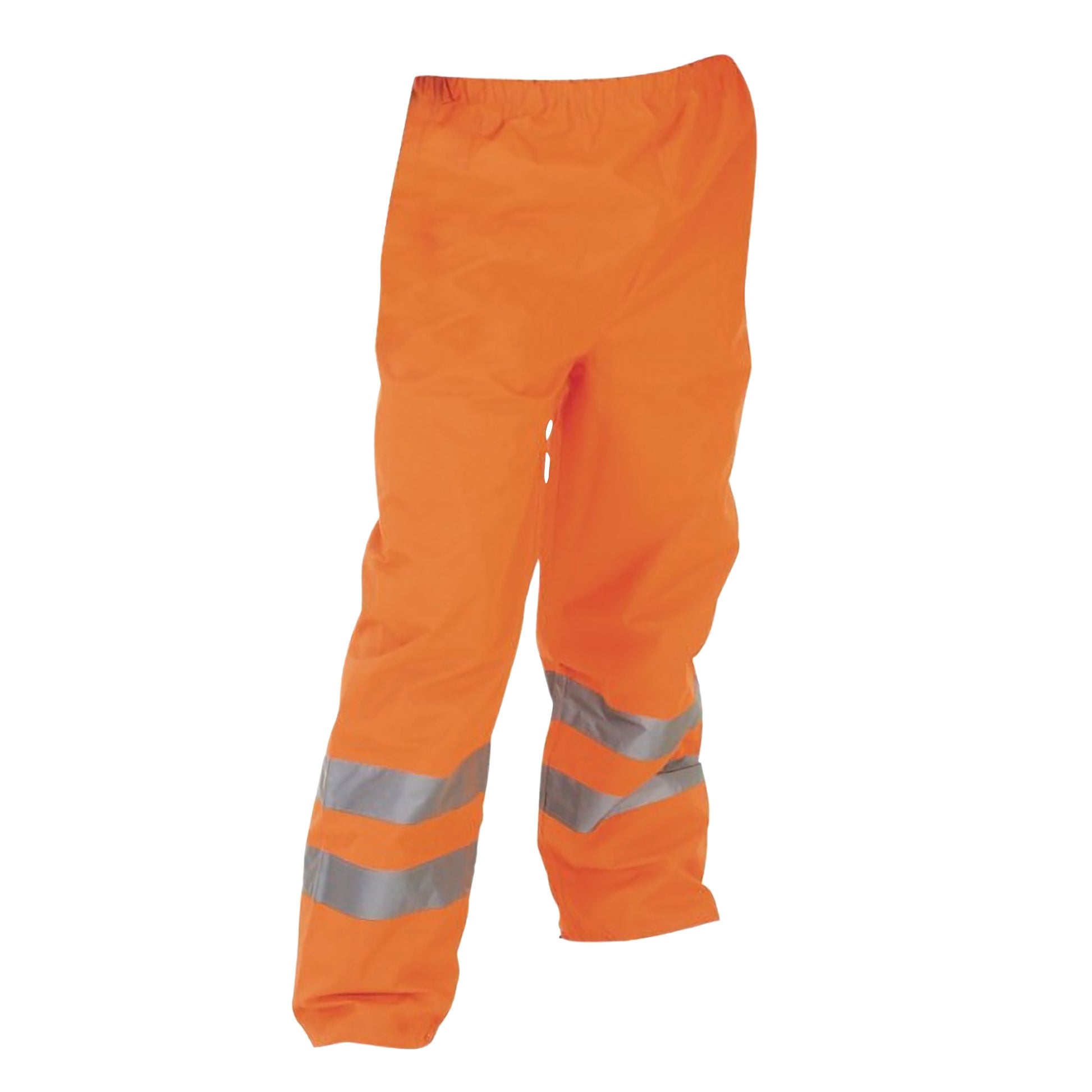 Hi Vis Orange - Front - Yoko Mens Hi-Vis Waterproof Contractors Trousers - Pants