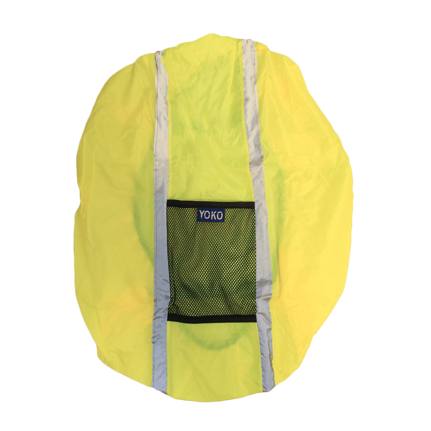 Hi-Vis Yellow - Back - Yoko Rucksack - Backpack Visibility Enhancing Cover