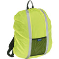 Hi-Vis Yellow - Front - Yoko Rucksack - Backpack Visibility Enhancing Cover