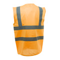Hi Vis Orange - Lifestyle - Yoko Unisex Premium Hi-Vis Waistcoat Vest - Jacket