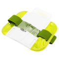 Floro Yellow - Back - Yoko ID Armbands - Accessories