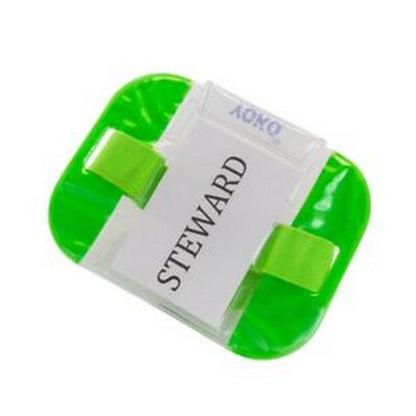 Floro Green - Back - Yoko ID Armbands - Accessories