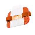 Floro Orange - Back - Yoko ID Armbands - Accessories