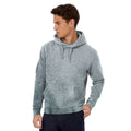 Heather Grey - Back - B&C Mens Hooded Sweatshirt - Hoodie