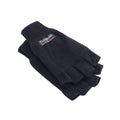 Black - Front - Yoko Unisex 3M Thinsulate Thermal Half Finger Winter-Ski Gloves