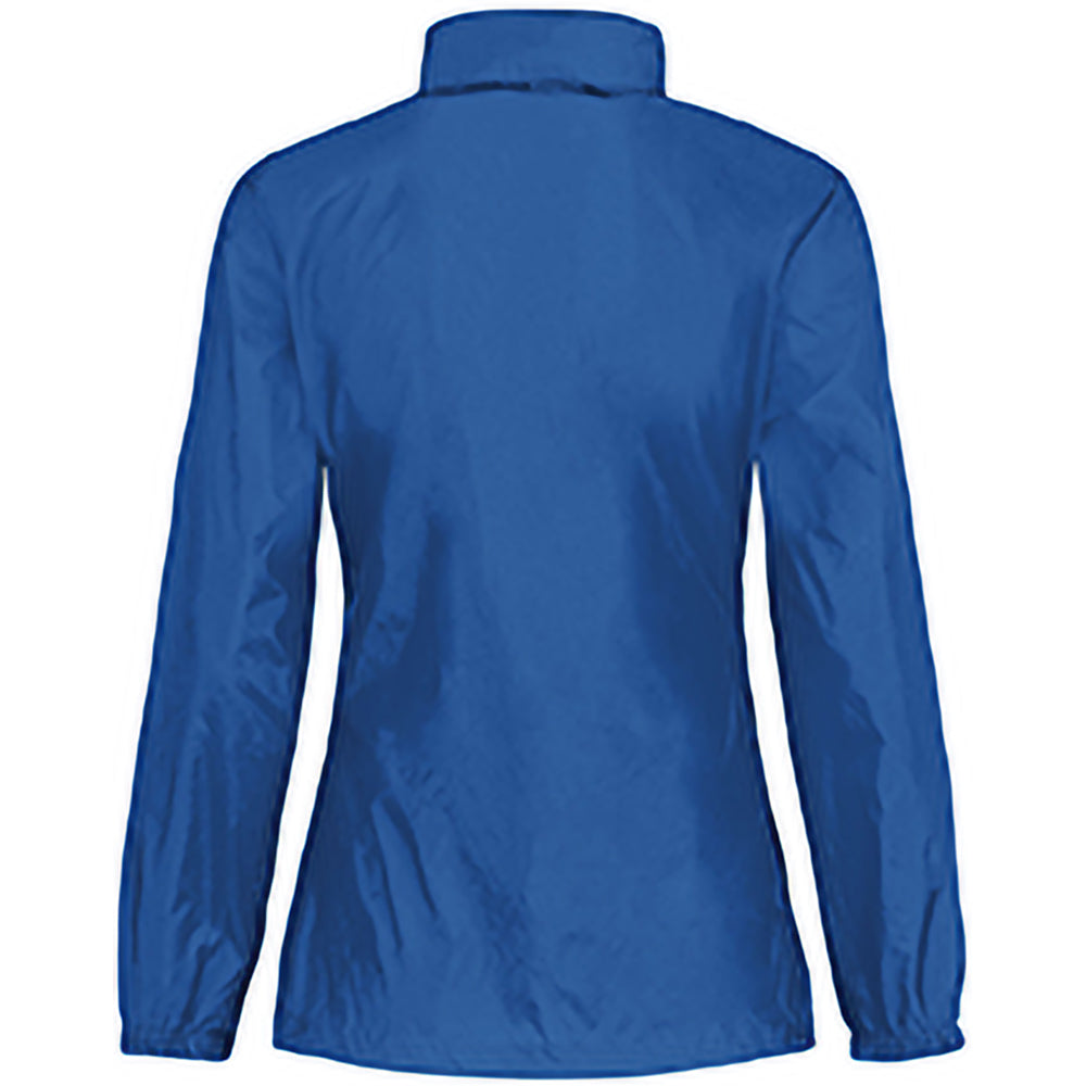 Royal Blue - Back - B&C Womens-Ladies Sirocco Lightweight Windproof, Showerproof & Water Repellent Jacket