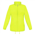 Ultra Yellow - Front - B&C Womens-Ladies Sirocco Lightweight Windproof, Showerproof & Water Repellent Jacket