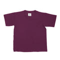 Burgundy - Front - B&C Kids-Childrens Exact 150 Short Sleeved T-Shirt