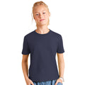 Navy Blue - Back - B&C Kids-Childrens Exact 150 Short Sleeved T-Shirt