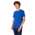 Royal - Back - B&C Kids-Childrens Exact 190 Short Sleeved T-Shirt