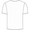 White - Back - B&C Mens Exact V-Neck Short Sleeve T-Shirt