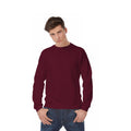 White - Lifestyle - B&C Mens Crew Neck Sweatshirt Top