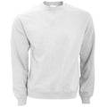 White - Front - B&C Mens Crew Neck Sweatshirt Top