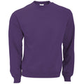 Radiant Purple - Front - B&C Mens Crew Neck Sweatshirt Top