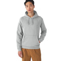 Heather Grey - Back - B&C Unisex Adults Hooded Sweatshirt-Hoodie