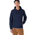 Navy Blue - Back - B&C Unisex Adults Hooded Sweatshirt-Hoodie