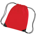 Classic Red - Back - Bagbase Premium Gymsac Water Resistant Bag (11 Litres)