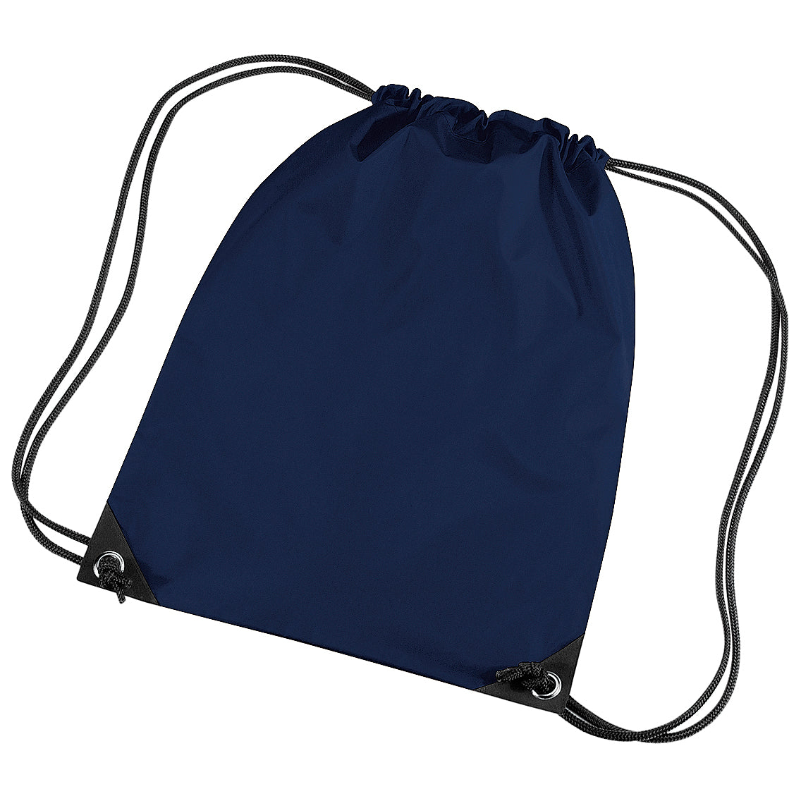 French Navy - Back - Bagbase Premium Gymsac Water Resistant Bag (11 Litres)