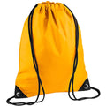 Gold - Front - Bagbase Premium Gymsac Water Resistant Bag (11 Litres)