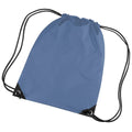 Airforce Blue - Front - Bagbase Premium Gymsac Water Resistant Bag (11 Litres)