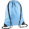 Sky Blue - Front - Bagbase Premium Gymsac Water Resistant Bag (11 Litres)