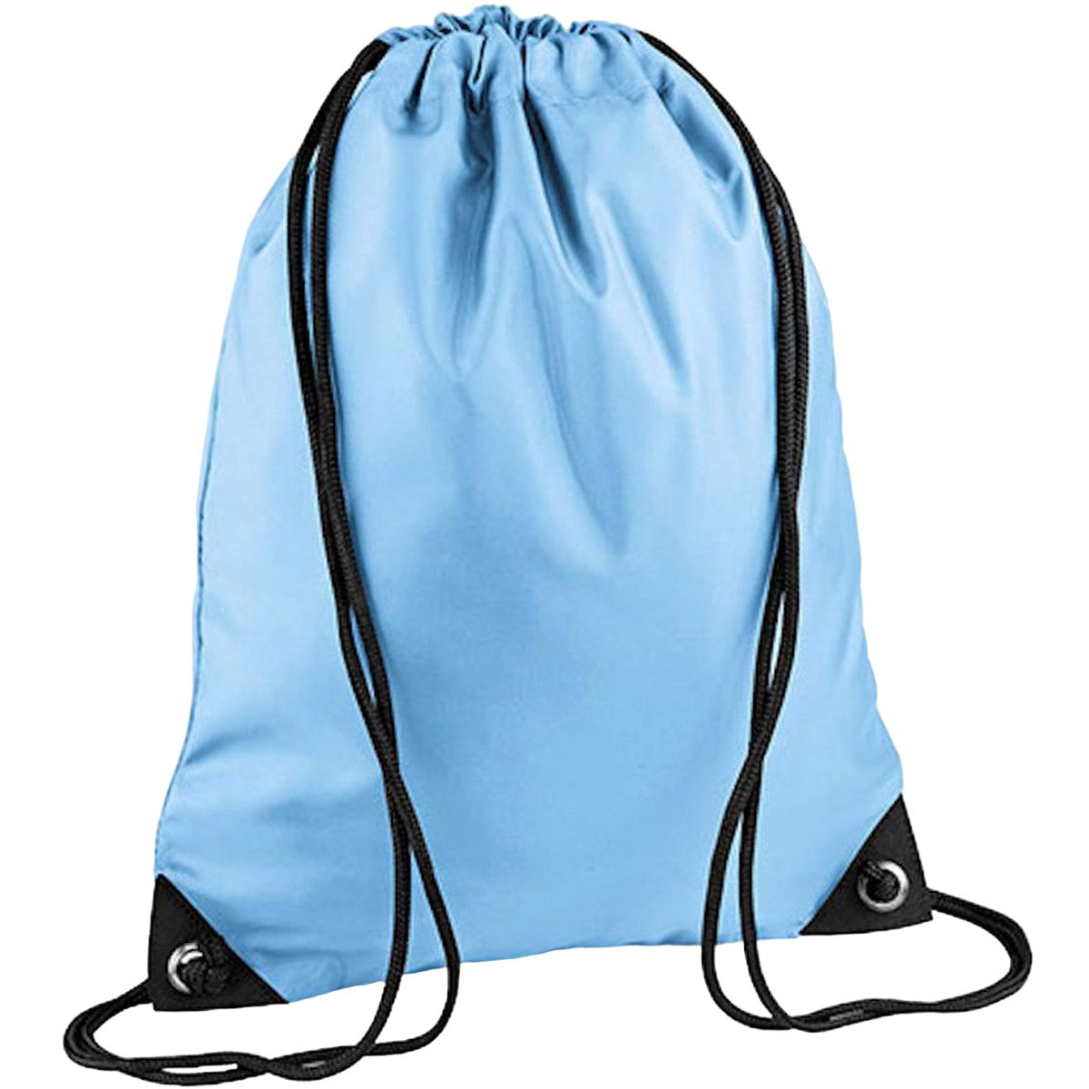 Sky Blue - Front - Bagbase Premium Gymsac Water Resistant Bag (11 Litres)