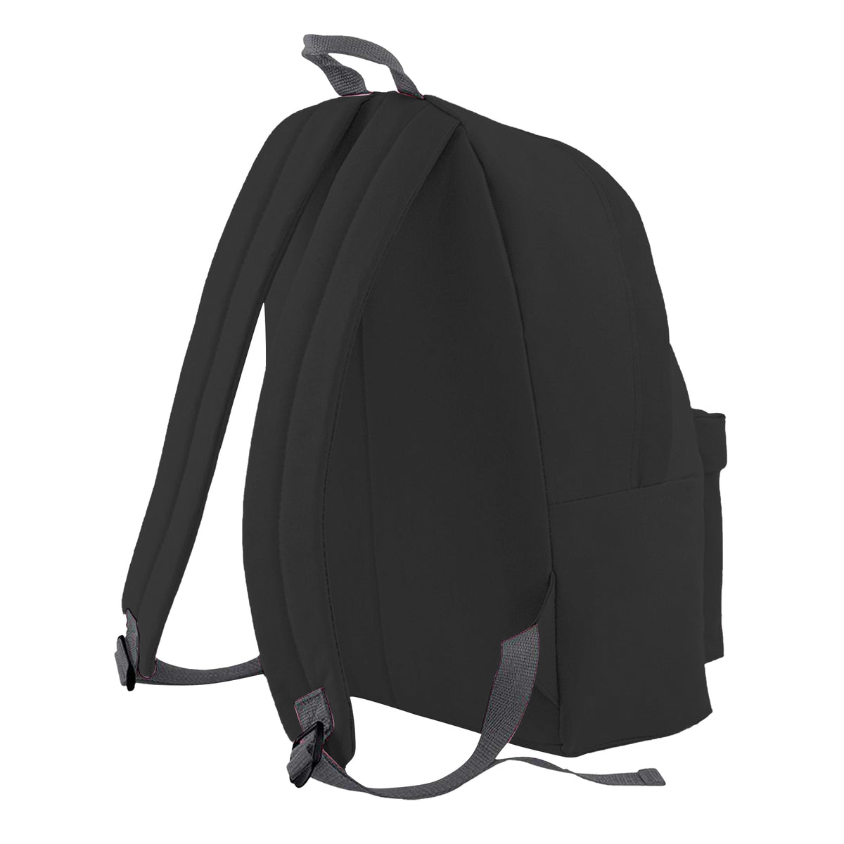 Black - Back - Bagbase Fashion Backpack - Rucksack (18 Litres)