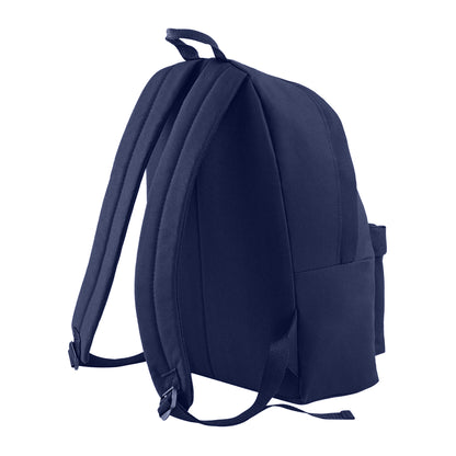 French Navy - Back - Bagbase Fashion Backpack - Rucksack (18 Litres)
