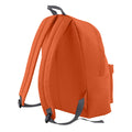 Orange-Graphite Grey - Back - Bagbase Fashion Backpack - Rucksack (18 Litres)