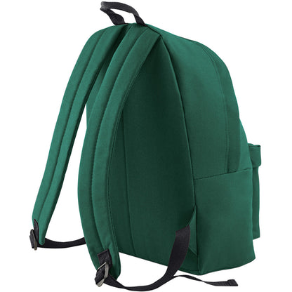 Bottle Green - Back - Bagbase Junior Fashion Backpack - Rucksack (14 Litres)
