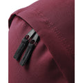 Burgundy - Side - Bagbase Junior Fashion Backpack - Rucksack (14 Litres)