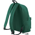 Bottle Green - Back - Bagbase Junior Fashion Backpack - Rucksack (14 Litres)