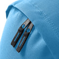 Surf Blue- Graphite Grey - Side - Bagbase Junior Fashion Backpack - Rucksack (14 Litres)