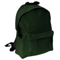 Bottle Green - Front - Bagbase Junior Fashion Backpack - Rucksack (14 Litres)