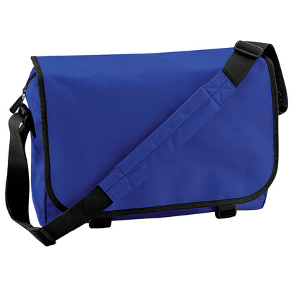 Bright Royal - Front - Bagbase Adjustable Messenger Bag (11 Litres)