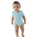 Dusty Blue - Front - Babybugz Baby Bodysuit - Baby And Toddlerwear