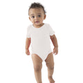 Organic Natural - Front - Babybugz Baby Bodysuit - Baby And Toddlerwear