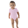 Powder Pink - Front - Babybugz Baby Bodysuit - Baby And Toddlerwear