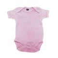 Powder Pink - Front - Babybugz Baby Bodysuit - Baby And Toddlerwear