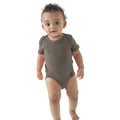 Organic Camouflage Green - Front - Babybugz Baby Bodysuit - Baby And Toddlerwear